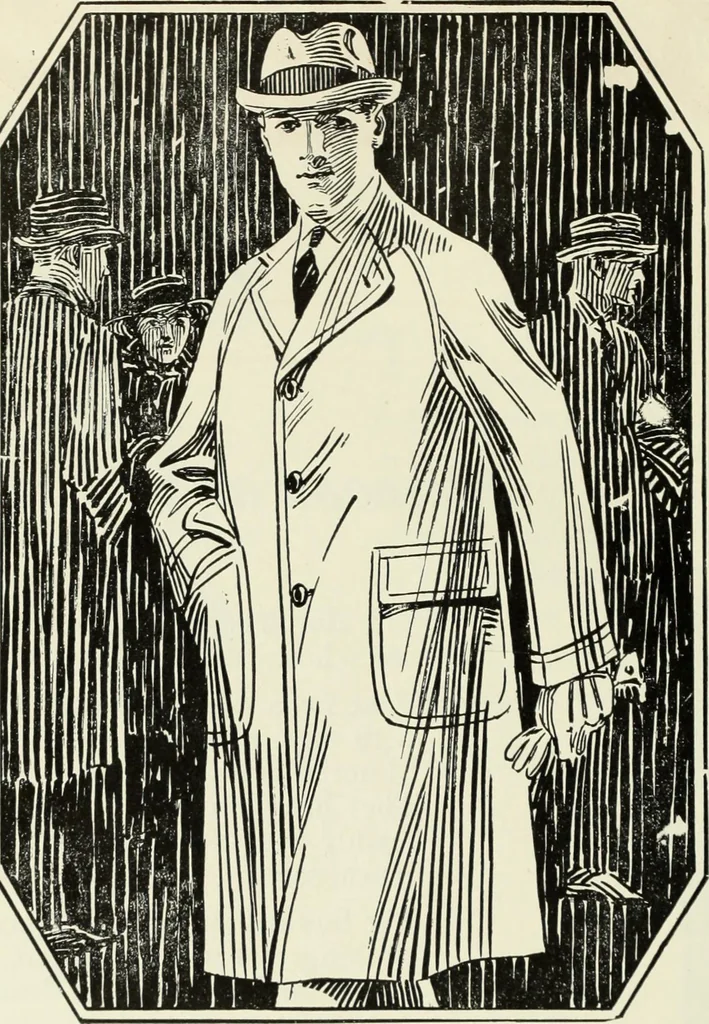 An illustration from Men's wear of Canada (January-December 1922), 1922, leaf 255