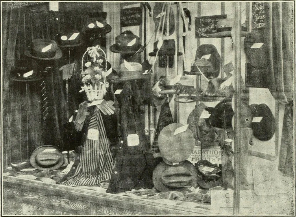An illustration from Men's wear of Canada (January-December 1922), 1922, leaf 273