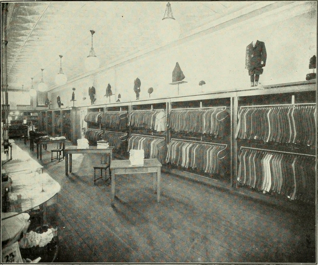 An illustration from Men's wear of Canada (January-December 1922), 1922, leaf 280