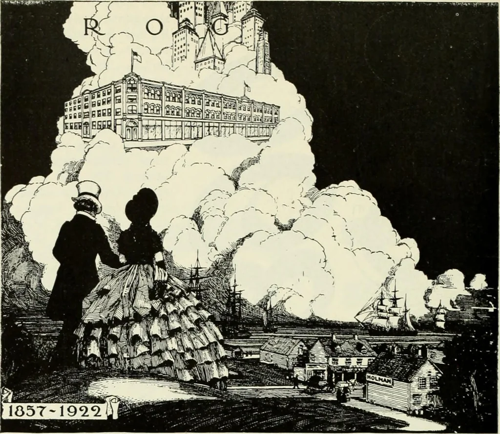 An illustration from Men's wear of Canada (January-December 1922), 1922, leaf 289