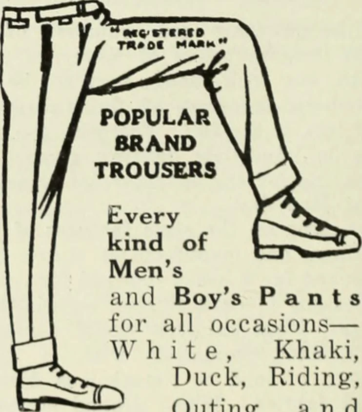 An illustration from Men's wear of Canada (January-December 1922), 1922, leaf 301