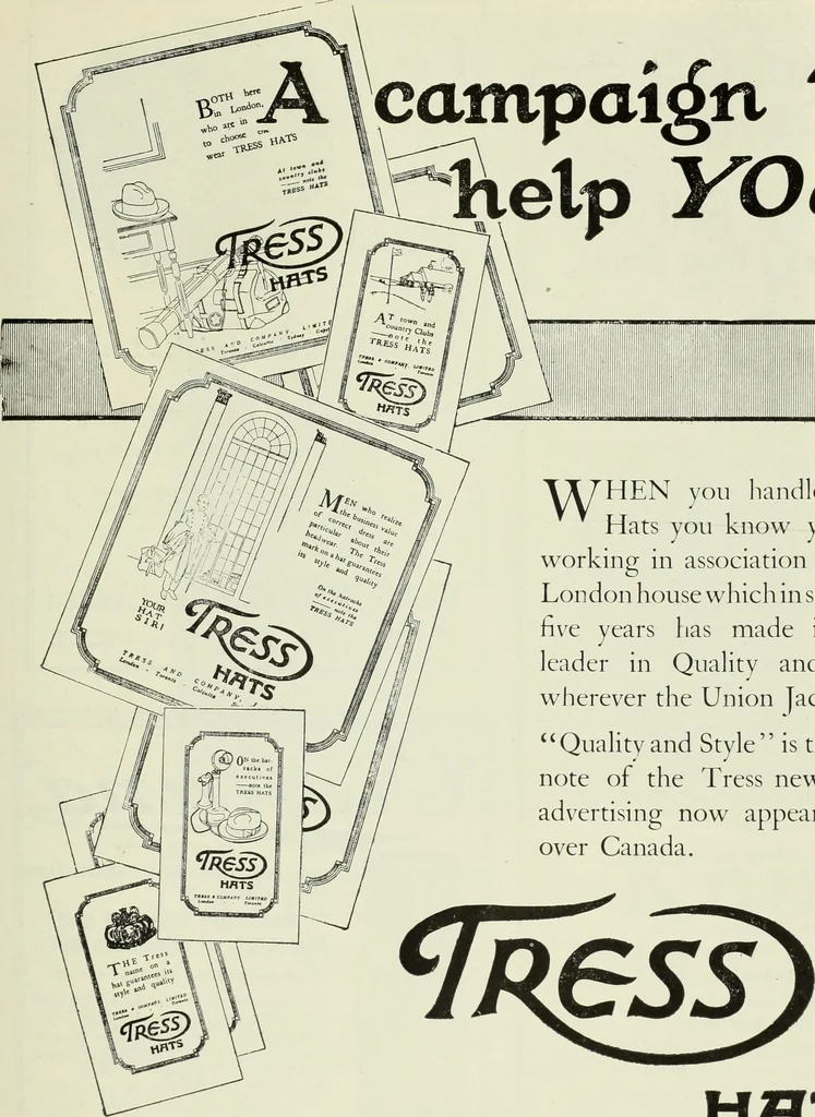 An illustration from Men's wear of Canada (January-December 1922), 1922, leaf 302