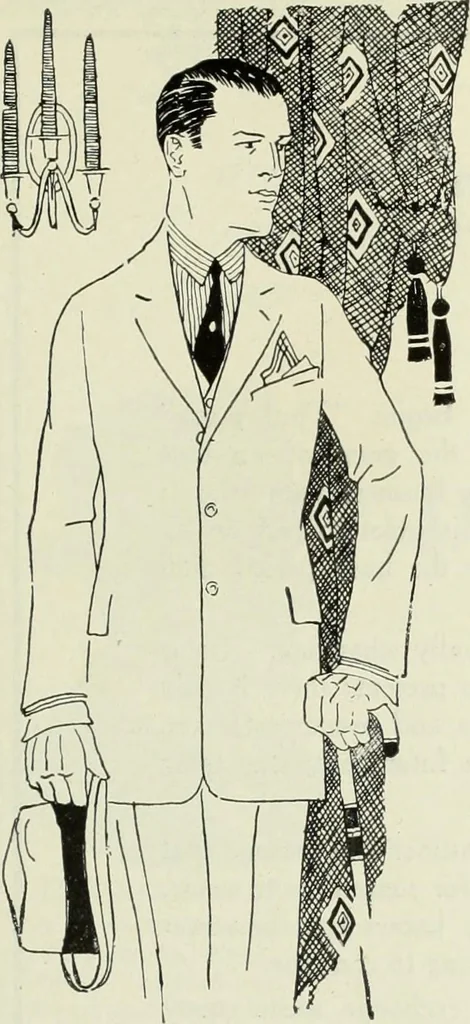 An illustration from Men's wear of Canada (January-December 1922), 1922, leaf 306