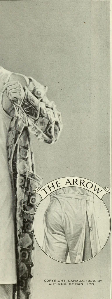 An illustration from Men's wear of Canada (January-December 1922), 1922, leaf 314