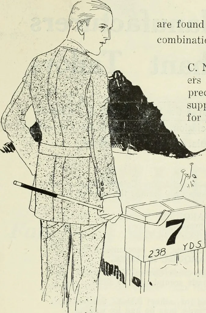 An illustration from Men's wear of Canada (January-December 1922), 1922, leaf 316