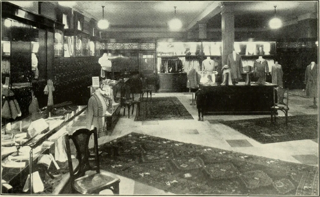 An illustration from Men's wear of Canada (January-December 1922), 1922, leaf 336