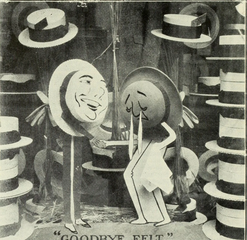 An illustration from Men's wear of Canada (January-December 1922), 1922, leaf 348