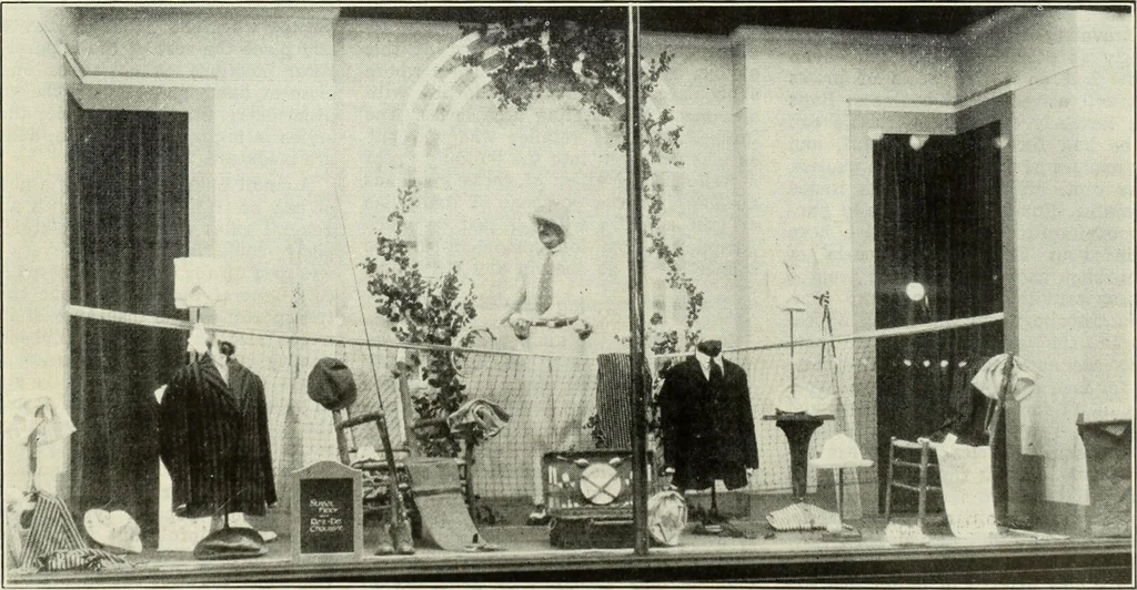 An illustration from Men's wear of Canada (January-December 1922), 1922, leaf 354