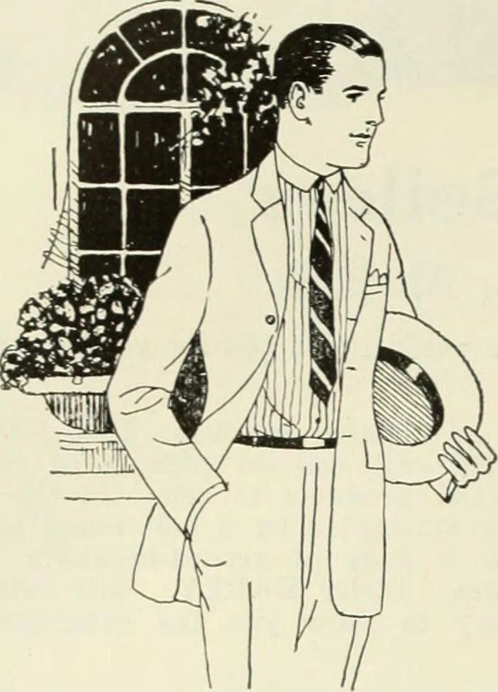 An illustration from Men's wear of Canada (January-December 1922), 1922, leaf 387