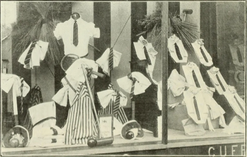 An illustration from Men's wear of Canada (January-December 1922), 1922, leaf 391