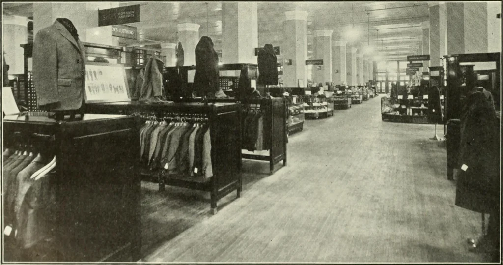 An illustration from Men's wear of Canada (January-December 1922), 1922, leaf 393