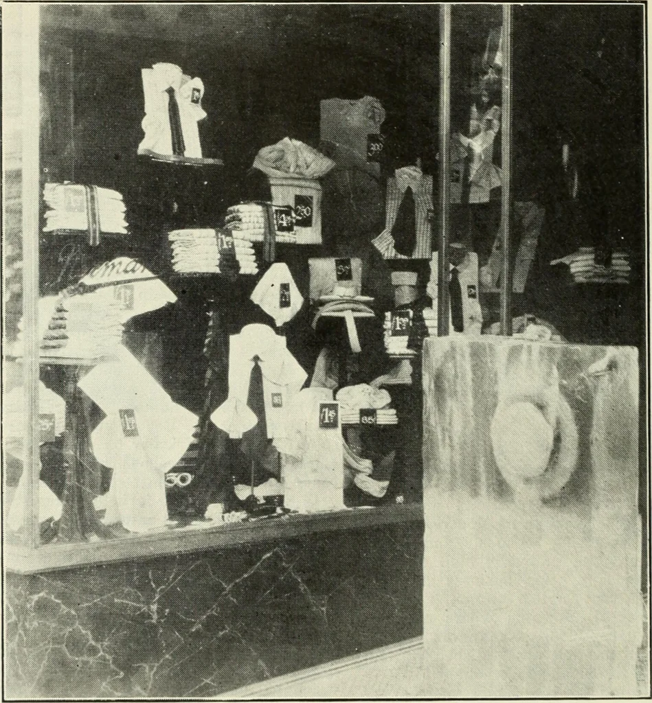 An illustration from Men's wear of Canada (January-December 1922), 1922, leaf 405