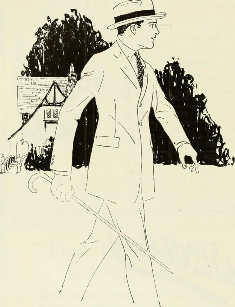 An illustration from Men's wear of Canada (January-December 1922), 1922, leaf 435