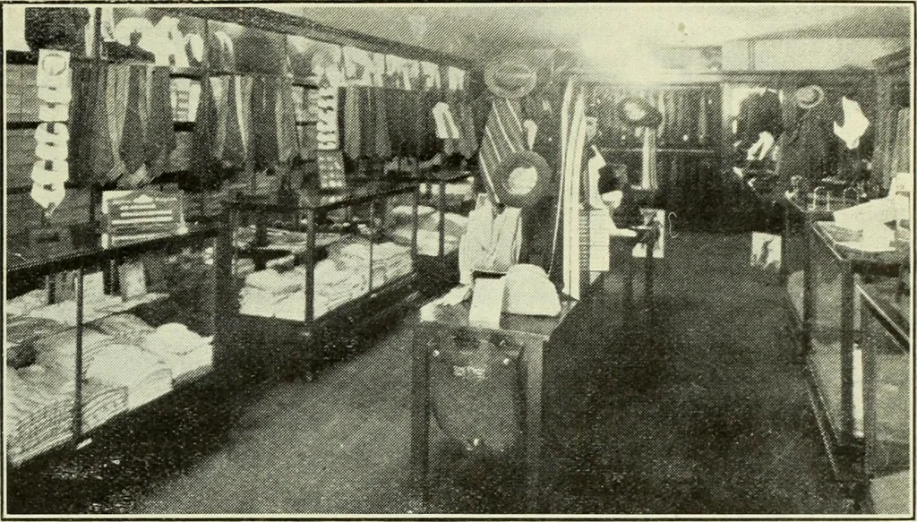 An illustration from Men's wear of Canada (January-December 1922), 1922, leaf 44