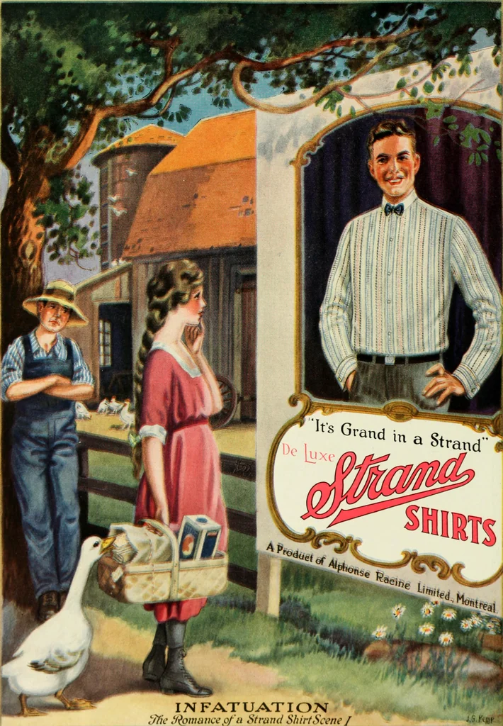 An illustration from Men's wear of Canada (January-December 1922), 1922, leaf 489