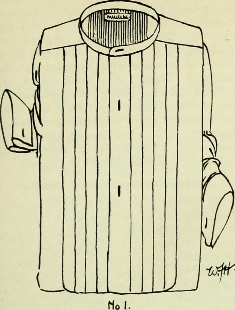 An illustration from Men's wear of Canada (January-December 1922), 1922, leaf 50