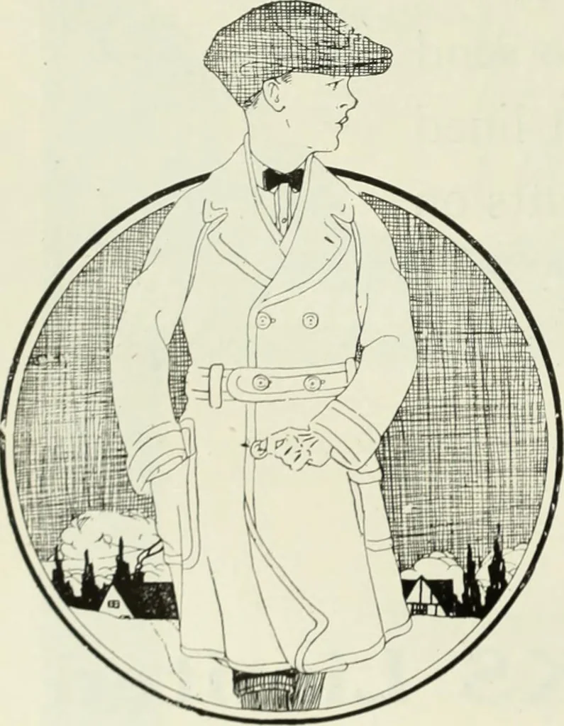 An illustration from Men's wear of Canada (January-December 1922), 1922, leaf 515
