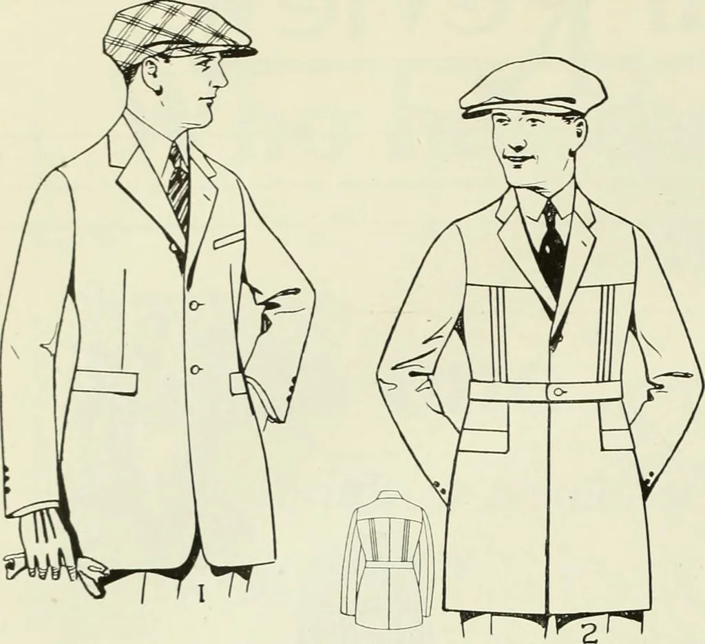 An illustration from Men's wear of Canada (January-December 1922), 1922, leaf 523