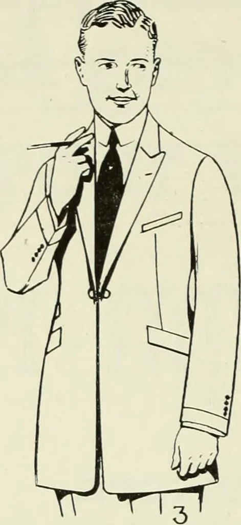 An illustration from Men's wear of Canada (January-December 1922), 1922, leaf 523