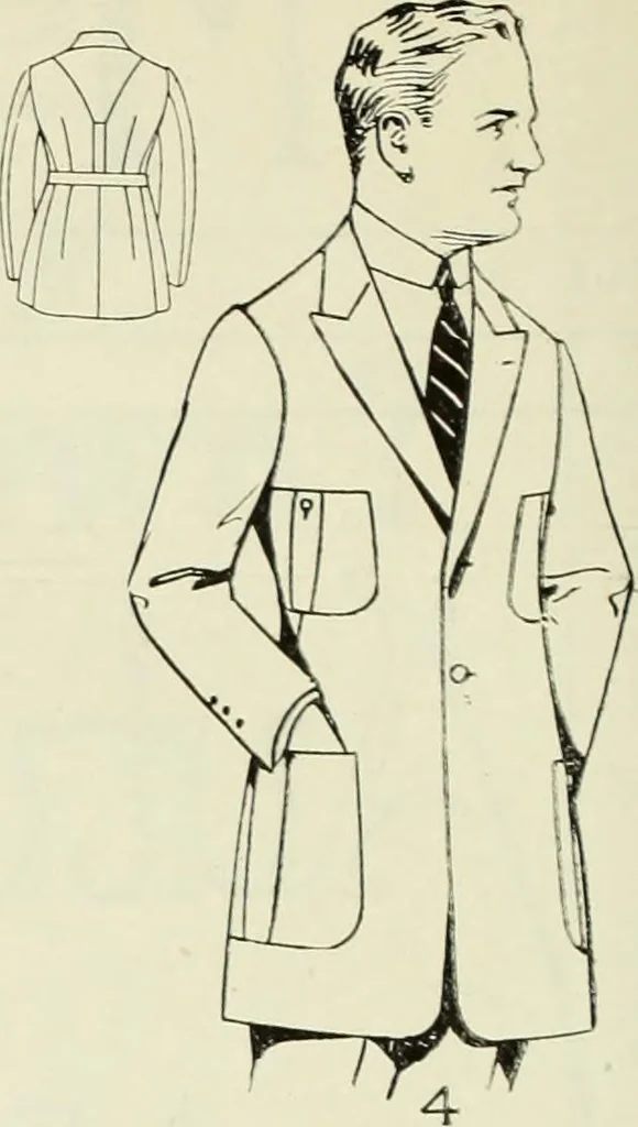 An illustration from Men's wear of Canada (January-December 1922), 1922, leaf 523