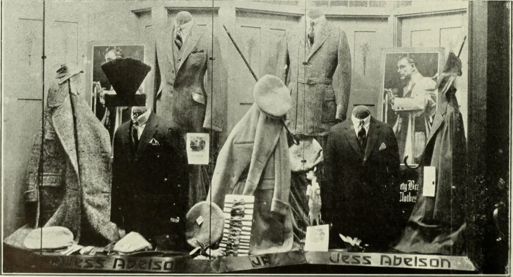 An illustration from Men's wear of Canada (January-December 1922), 1922, leaf 545