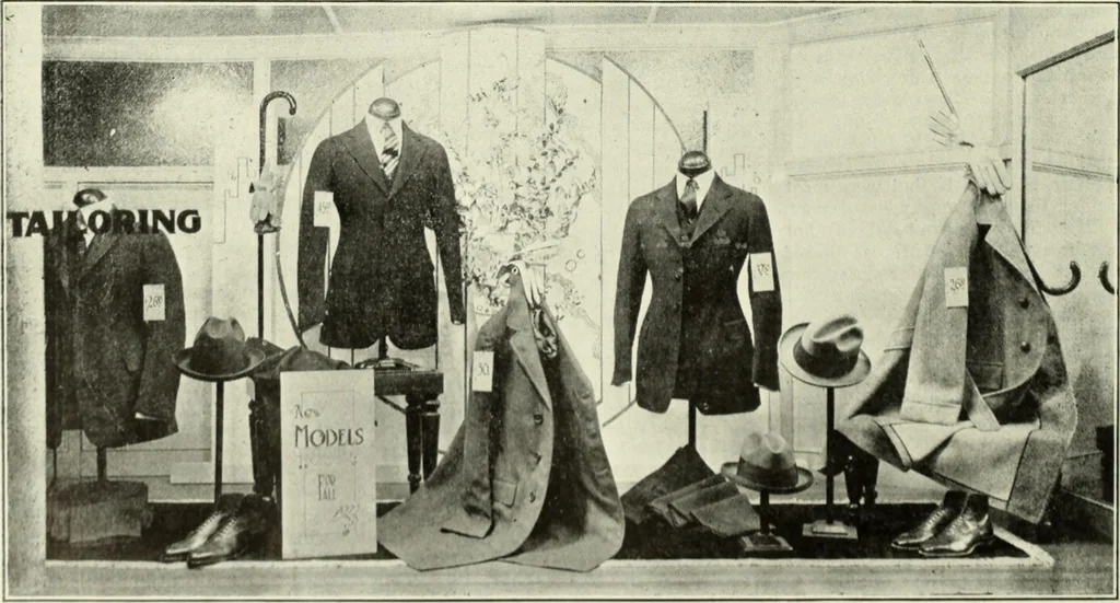 An illustration from Men's wear of Canada (January-December 1922), 1922, leaf 561