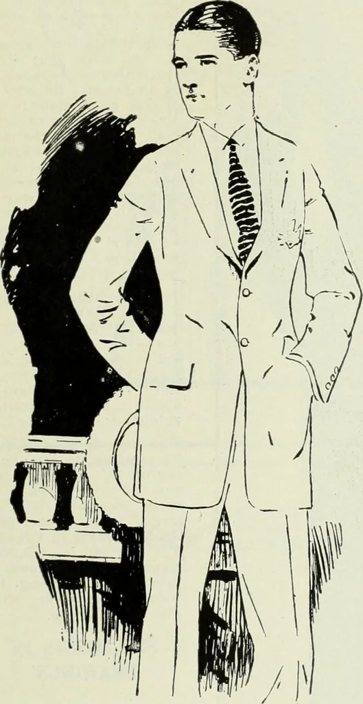 An illustration from Men's wear of Canada (January-December 1922), 1922, leaf 570