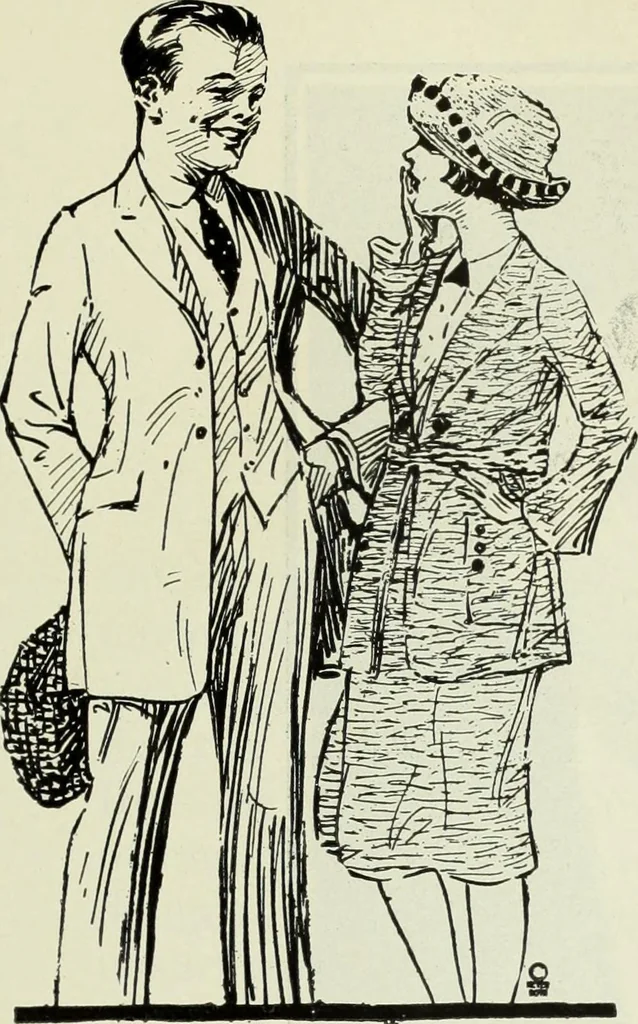 An illustration from Men's wear of Canada (January-December 1922), 1922, leaf 572