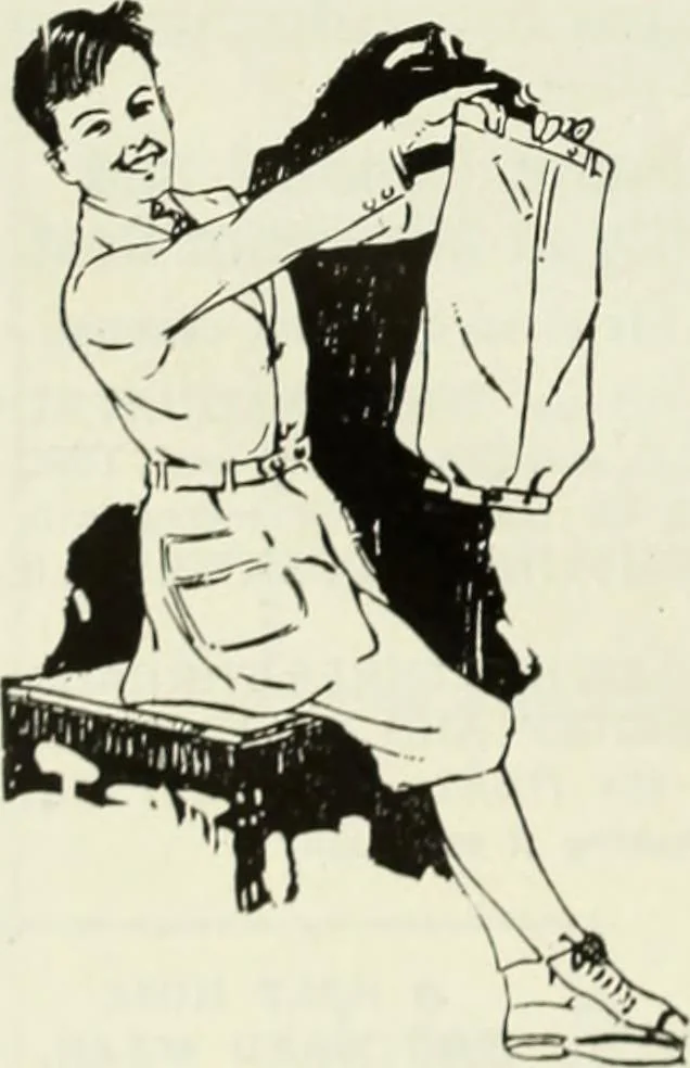 An illustration from Men's wear of Canada (January-December 1922), 1922, leaf 579