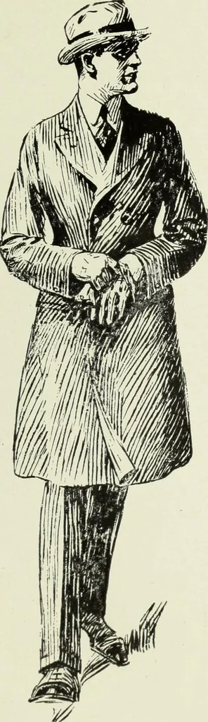 An illustration from Men's wear of Canada (January-December 1922), 1922, leaf 582