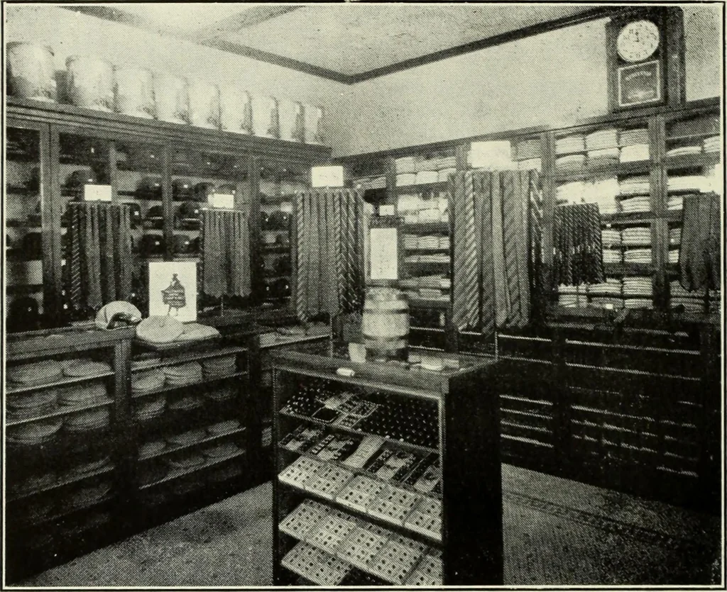 An illustration from Men's wear of Canada (January-December 1922), 1922, leaf 607