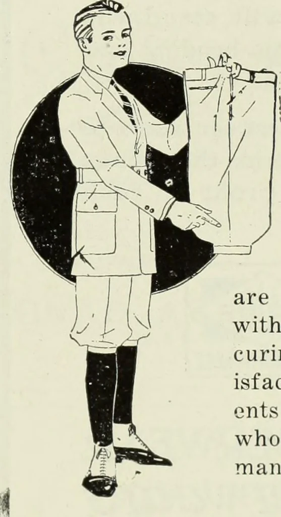 An illustration from Men's wear of Canada (January-December 1922), 1922, leaf 646