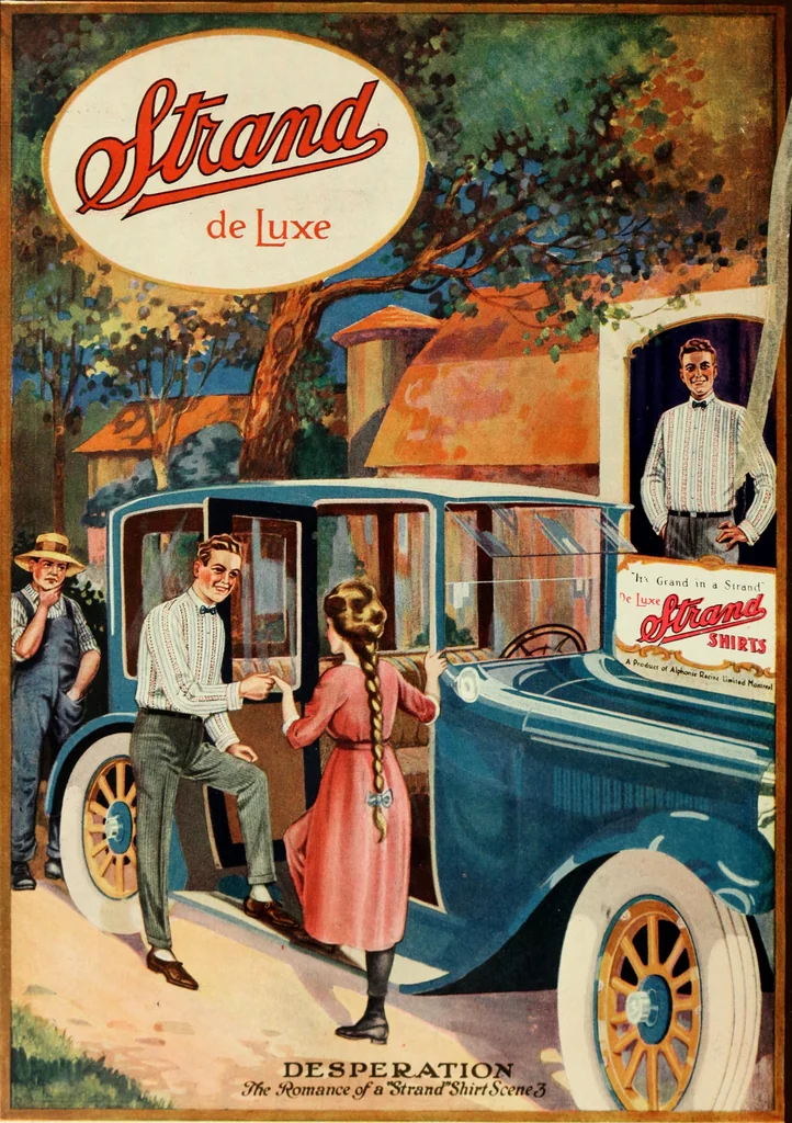 An illustration from Men's wear of Canada (January-December 1922), 1922, leaf 657
