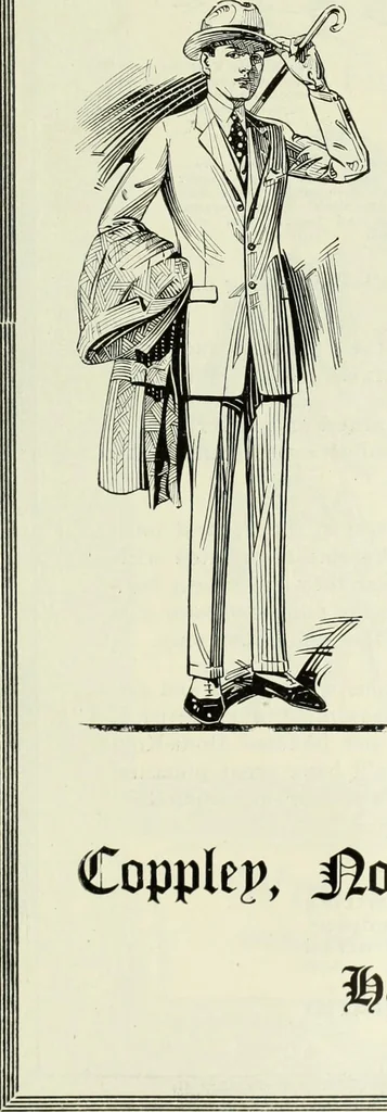 An illustration from Men's wear of Canada (January-December 1922), 1922, leaf 662