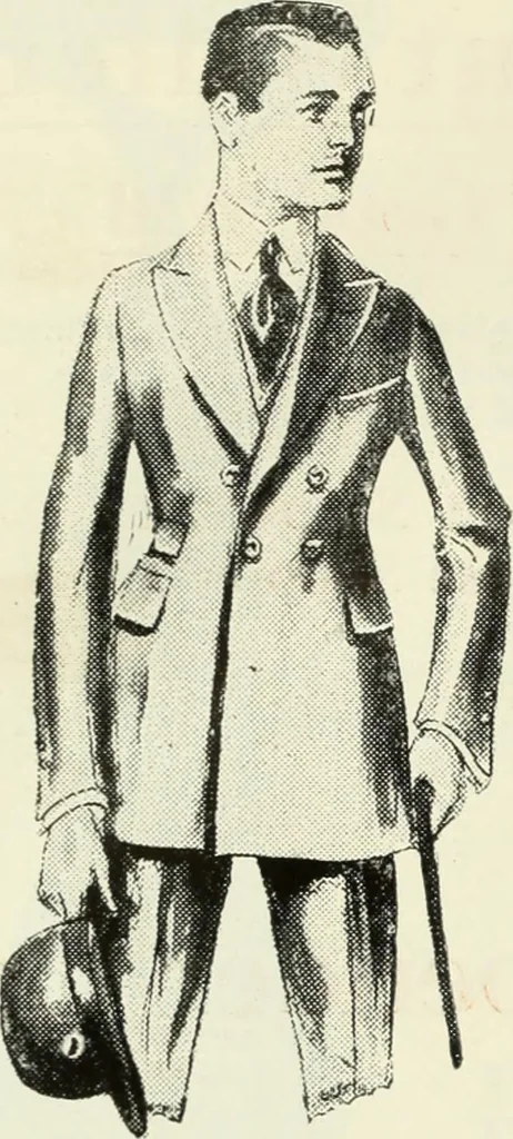 An illustration from Men's wear of Canada (January-December 1922), 1922, leaf 669