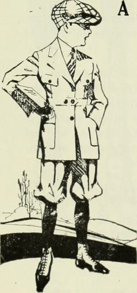 An illustration from Men's wear of Canada (January-December 1922), 1922, leaf 670