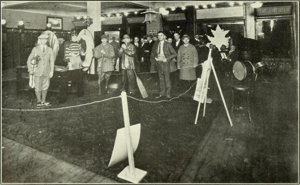 An illustration from Men's wear of Canada (January-December 1922), 1922, leaf 675