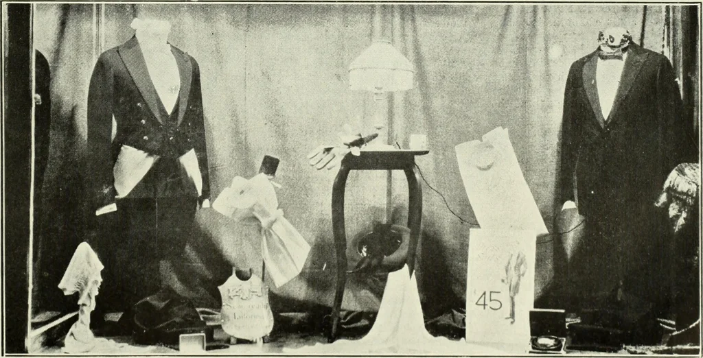 An illustration from Men's wear of Canada (January-December 1922), 1922, leaf 694