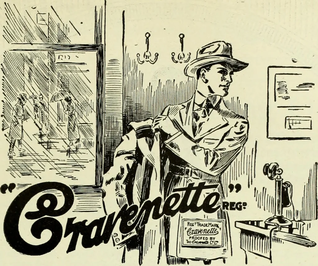 An illustration from Men's wear of Canada (January-December 1922), 1922, leaf 74