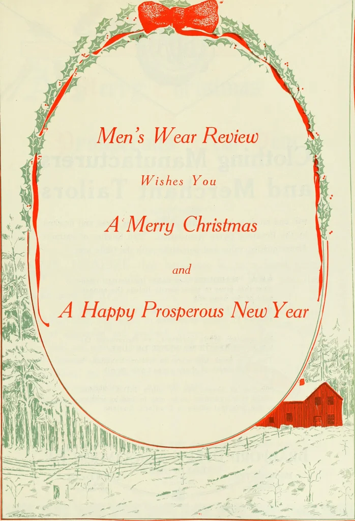 An illustration from Men's wear of Canada (January-December 1922), 1922, leaf 748