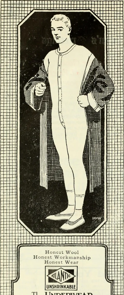 An illustration from Men's wear of Canada (January-December 1922), 1922, leaf 755