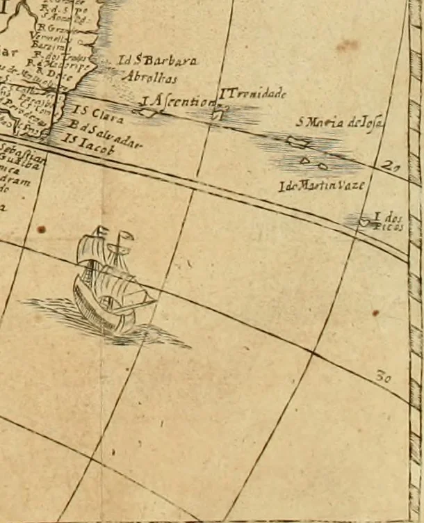 An illustration from The merchants map of commerce : wherein the universal manner and matter of trade is compendiously handled. The standard and current coins of sundry princes observed. The real and imaginary coins of accounts and exchanges expressed. The natural and artificial commodities of all countreys for transportation declared. The weights and measures of all eminent cities and towns of traffick, collected and reduced one into another, and all to the meridian of commerce practised in the famous city of London, 1677, leaf 74