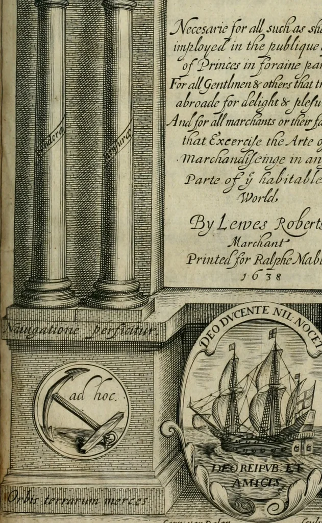 An illustration from The merchants mappe of commerce : wherein, the universall manner and matter of trade, is compendiously handled ..., 1638, leaf 10