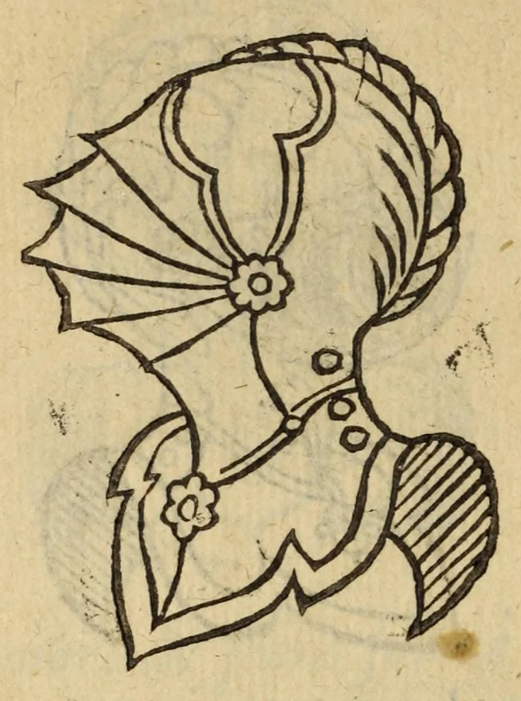 An illustration from Mercure armorial : enseignant les principes & elemens du blazon des armoires, selon l'ordre & les termes qui se practiquent en cette science : enrichy & augmente d'un grand nombre de figures enluminees de couleurs propres pour l'intelligence du livre : ouure curieux & necessaire pour introduire la noblesse dans la cognoissance des armes, 1652, leaf 226