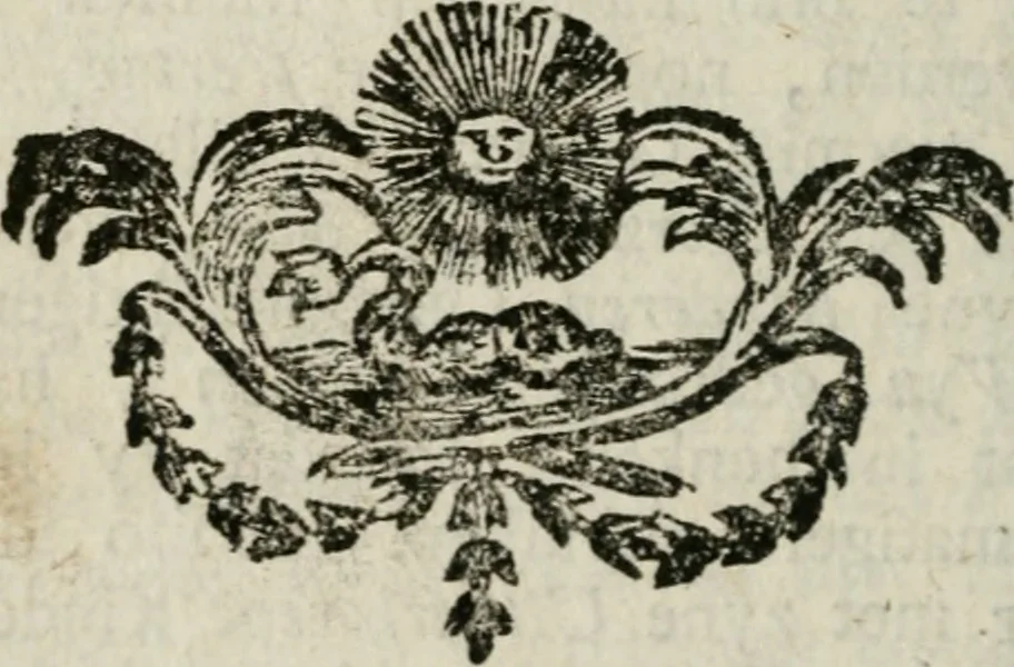 An illustration from Mercurialis, of, Winter-groen : dat is, Aangename en vermaakelyke geschiedenissen en gedichten, waarin verscheide zedelyke leerstukken. En een zeer ryke voorraad van Bybelsche concepten gevonden worden, voor alle bedroefde en vrolyke gemoederen, leeraars, predikers, en geestelyke persoonen; als mede voor alle byzondere leezers tot een voordeelig tydverdryf, namelyk, om vrolyk te leven en blymoedig te sterven, 1763, leaf 163