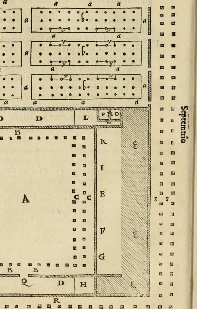 An illustration from Hieronymi Mercvrialis De arte gymnastica libri sex : in quibus exercitationum omnium vetustarum genera, loca, modi, facultates, & quidquid deniq. ad corporis humani exercitationes pertinet, diligenter explicatur .., 1573, leaf 37