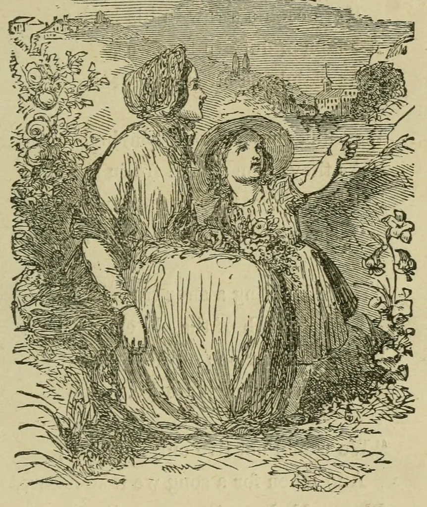 An illustration from Merry's book of puzzles ; Robert Merry's second book of puzzles ; Robert Merry's book of rhymes, leaf 201