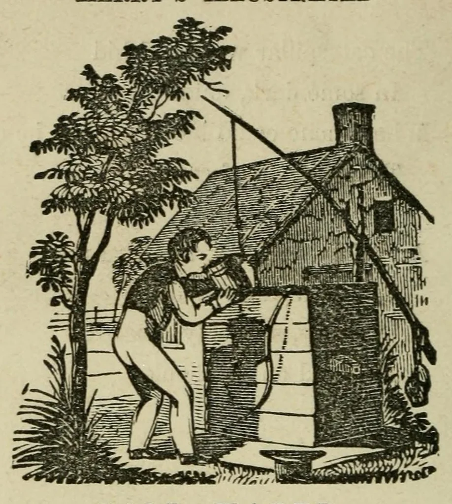 An illustration from Merry's book of puzzles ; Robert Merry's second book of puzzles ; Robert Merry's book of rhymes, leaf 242