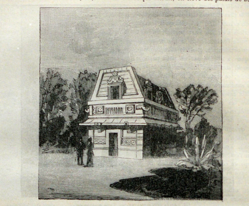 An illustration from Les merveilles de L'exposition de 1889 ..., 1889, leaf 208