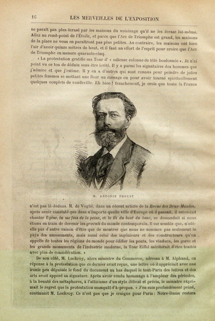 An illustration from Les merveilles de L'exposition de 1889 ..., 1889, leaf 24